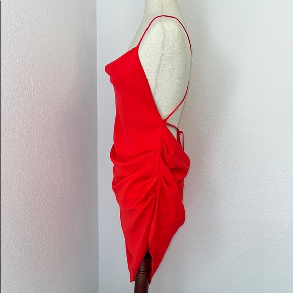 Amanda‎ Uprichard Elegant red Sleeveless Dress - Picture 7 of 11